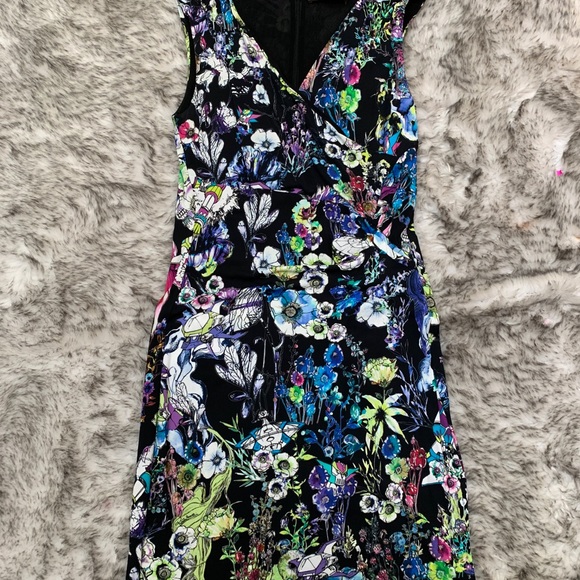 Roberto Cavalli 'Astro Garden' Floral Print Dress - Picture 3 of 7